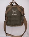 BUZZ RICKSON'S (バズリクソンズ)　H.B.T.ショルダーバッグ　BR02833　"SUIT-PNEUMATIC ANTI-G, TYPE G-3A H.B.T. BAG"　オリーブ