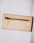 Dapper's (ダッパーズ)　ダブルフラップウォレット　1719　"Horsehide Double Flap Wallet"　ナチュラル