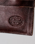 Dapper's (ダッパーズ)　ダブルフラップウォレット　1719　"Horsehide Double Flap Wallet"　ブラウン
