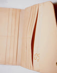 Dapper's (ダッパーズ)　ダブルフラップウォレット　1719　"Horsehide Double Flap Wallet"　ナチュラル