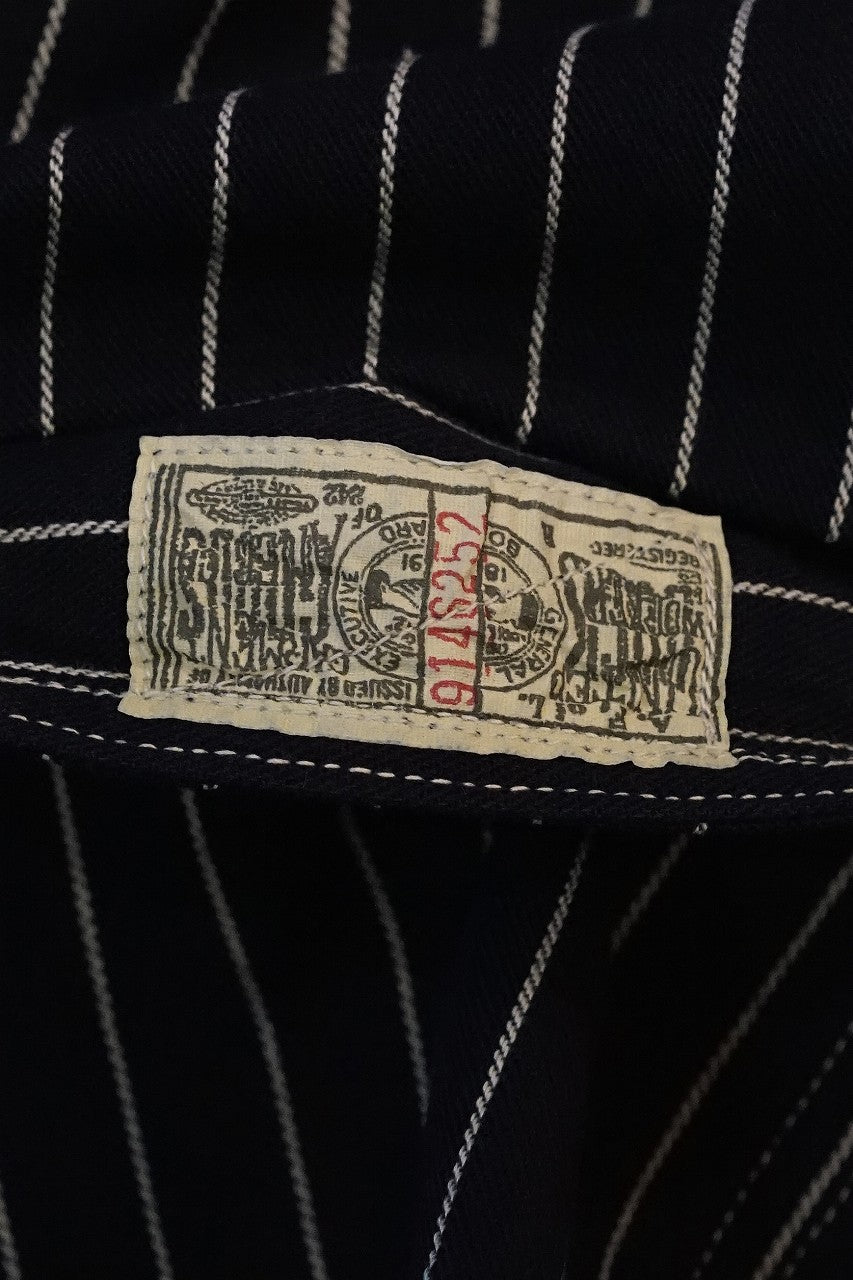 HEAD LIGHT (ヘッドライト)　ストライプデニム・ワークコート　HD15647　"8oz. SPECIAL WOVEN STRIPE DENIM WORK COAT"　ワンウォッシュ