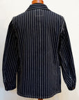 HEAD LIGHT (ヘッドライト)　ストライプデニム・ワークコート　HD15647　"8oz. SPECIAL WOVEN STRIPE DENIM WORK COAT"　ワンウォッシュ