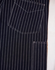 HEAD LIGHT (ヘッドライト)　ストライプデニム・オーバーオール　HD42498　"SPECIAL WOVEN STRIPE DENIM LOW BACK OVERALLS"　ワンウォッシュ
