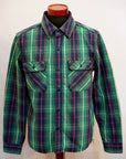 JELADO (ジェラード)　ヘヴィーネルシャツ (ショート丈)　JP02125　"Unionworkers Shirts (ユニオンワーカーズシャツ)"　アボガド