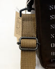 BUZZ RICKSON'S (バズリクソンズ)　レザー・ショルダーバッグ　BR02834　"SUIT-PNEUMATIC ANTI-G, TYPE G-3A LEATHER BAG"　ブラウン