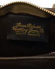 BUZZ RICKSON'S (バズリクソンズ)　レザー・ショルダーバッグ　BR02834　"SUIT-PNEUMATIC ANTI-G, TYPE G-3A LEATHER BAG"　ブラウン