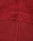 DELUXEWARE (デラックスウエア)　スウェット　S104-P　"FLAT.SEAM PLAIN"　D.レッド