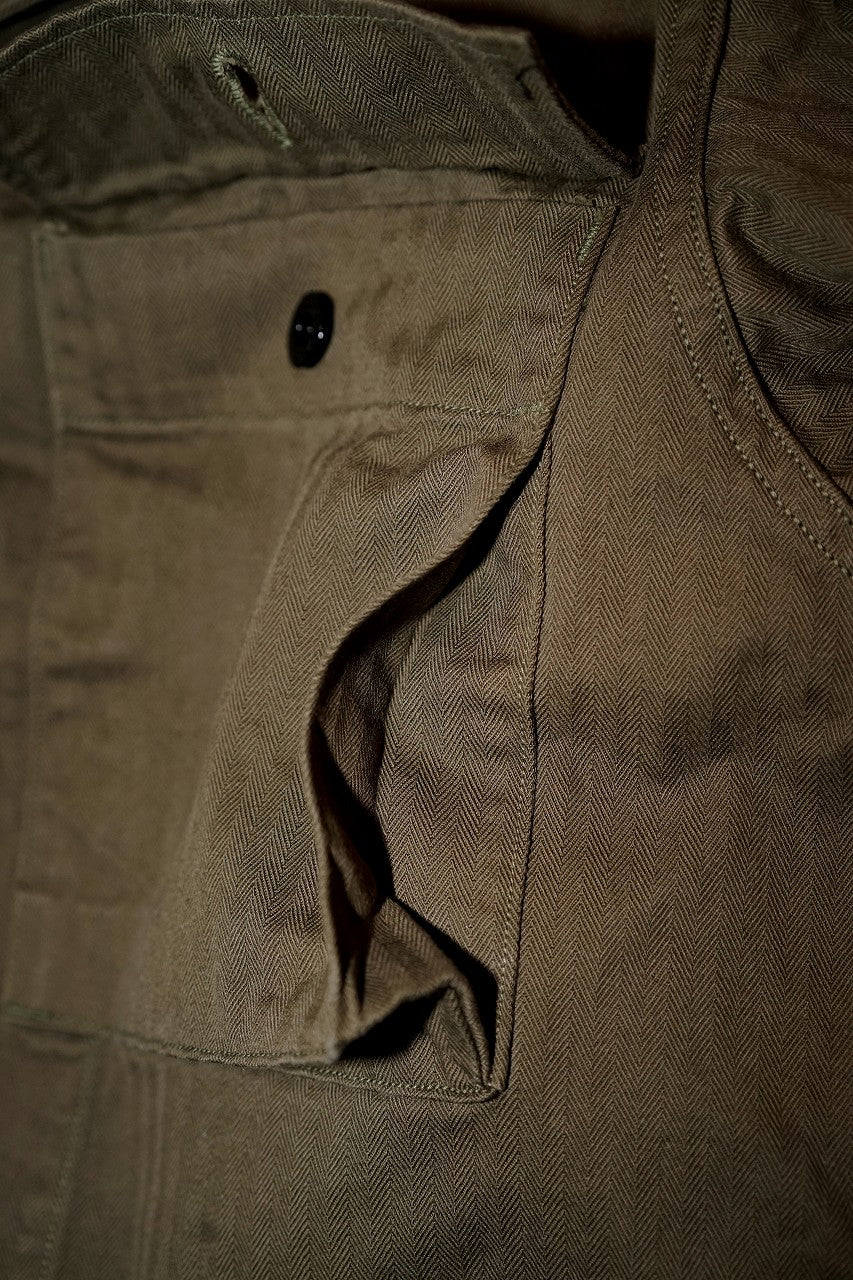 JELADO (ジェラード)　フィールドジャケット　CT03443　"CM43 HBT Field Jacket"　オリーブ