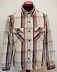 JELADO (ジェラード)　ヘヴィーネルシャツ (ショート丈)　JP02125　"Unionworkers Shirts (ユニオンワーカーズシャツ)"　ラテ