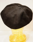 Dapper's (ダッパーズ)　キャスケット　1756　"Classical Casquette TypeA"　ブラック・プリントコーデュロイ