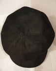 Dapper's (ダッパーズ)　キャスケット　1756　"Classical Casquette TypeA"　ブラック・プリントコーデュロイ