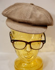 Dapper's (ダッパーズ)　キャスケット　1756　"Classical Casquette TypeA"　ベージュ・プリントコーデュロイ