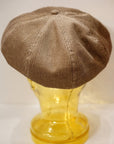 Dapper's (ダッパーズ)　キャスケット　1756　"Classical Casquette TypeA"　ベージュ・プリントコーデュロイ