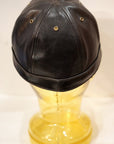 Dapper's (ダッパーズ)　レザー・ワークキャップ　1741　"40’s Style Horsehide Leather Work Cap"　ブラック