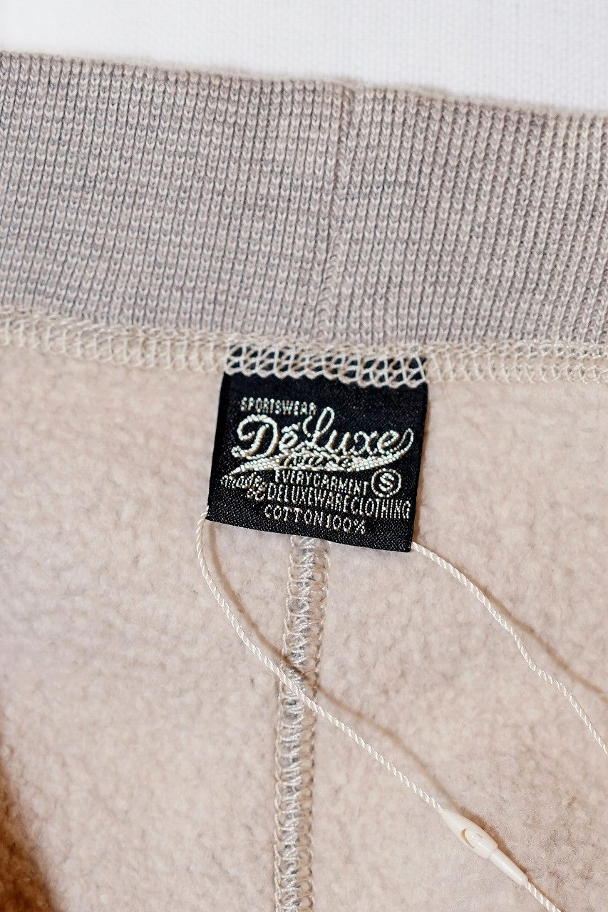 DELUXEWARE (デラックスウエア)　スウェットパンツ　S500-00　"SWEAT PANTS"　杢グレーベージュ