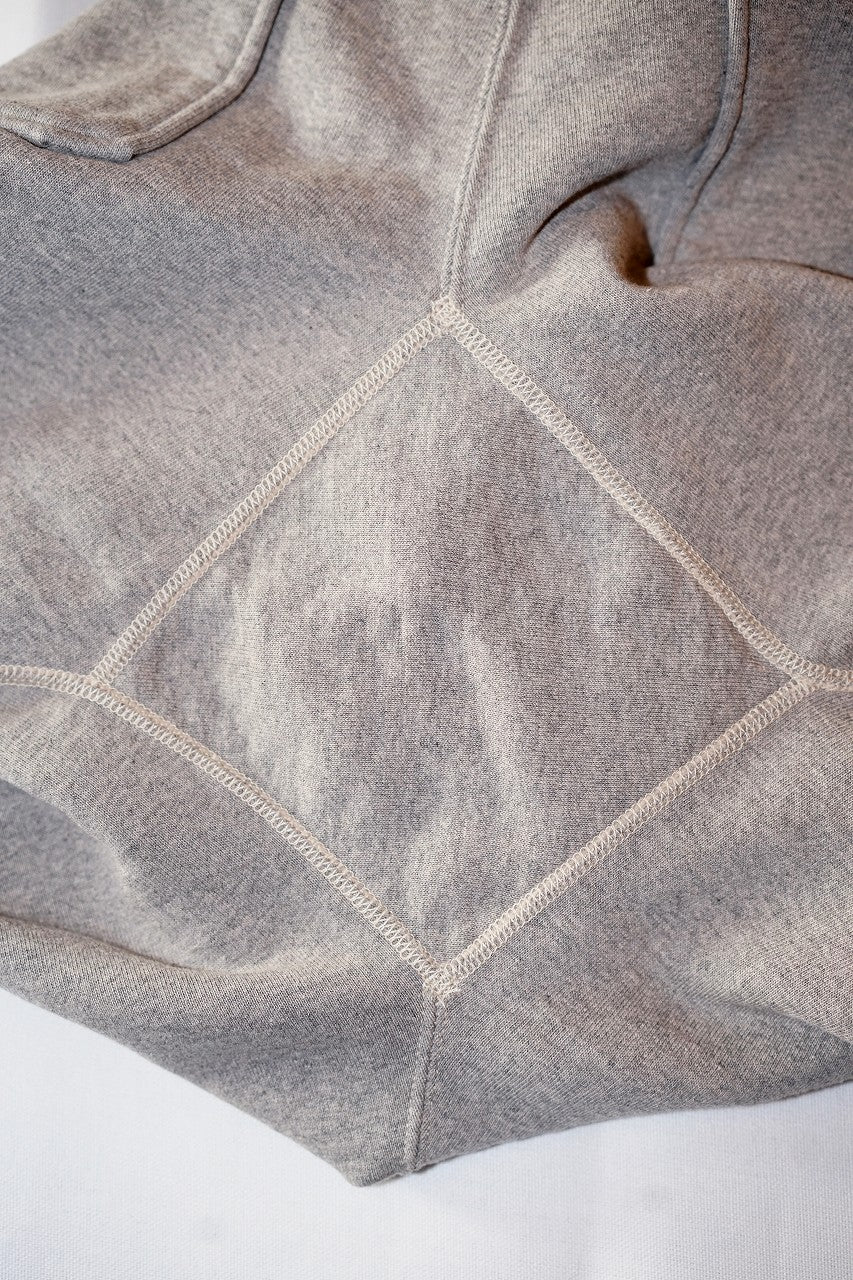 DELUXEWARE (デラックスウエア)　スウェットパンツ　S500-00　"SWEAT PANTS"　杢グレーベージュ