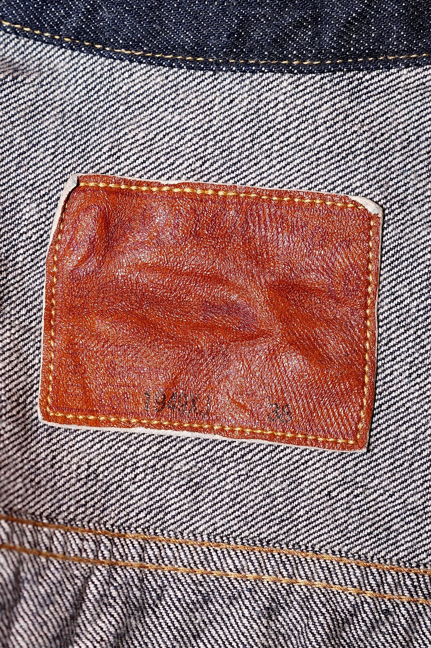 DELUXE WARE (デラックスウエア)　ジージャン　1949XJ　"VINTAGE FIRST JACKET"　インディゴ・ワンウォッシュ