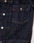 DELUXE WARE (デラックスウエア)　ジージャン　1949XJ　"VINTAGE FIRST JACKET"　インディゴ・ワンウォッシュ