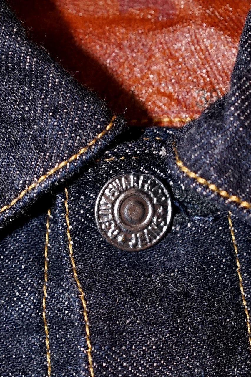 DELUXE WARE (デラックスウエア)　ジージャン　1949XJ　"VINTAGE FIRST JACKET"　インディゴ・ワンウォッシュ