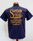 DELUXEWARE (デラックスウエア)　半袖Tシャツ　SDTS-2501　"SAMSON"　60パープル
