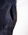 The 2 Monkeys (ザ・トゥーモンキーズ)　リネン・ワークジャケット　TM02454　"French Work Blouse (フレンチワークブラウス)"　ブルーブラック