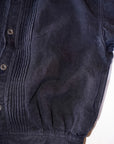 The 2 Monkeys (ザ・トゥーモンキーズ)　リネン・ワークジャケット　TM02454　"French Work Blouse (フレンチワークブラウス)"　ブルーブラック