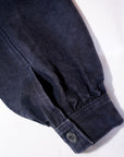 The 2 Monkeys (ザ・トゥーモンキーズ)　リネン・ワークジャケット　TM02454　"French Work Blouse (フレンチワークブラウス)"　ブルーブラック