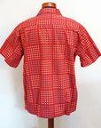 STAR OF HOLLYWOOD (スターオブハリウッド)　半袖オープンシャツ　SH39495　"POLKA DOT"　レッド