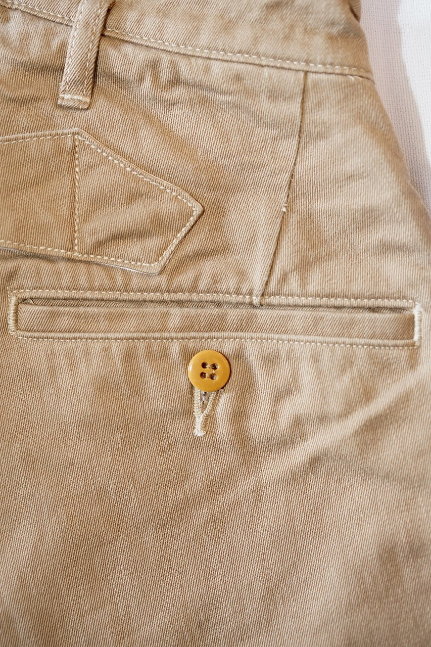 The 2 Monkeys (ザ・トゥーモンキーズ)　チノクロス・ワークパンツ　TM01342　"Chino Cloth Voyager Pants (チノクロス・ボイジャーパンツ)"　カーキ