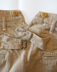 The 2 Monkeys (ザ・トゥーモンキーズ)　チノクロス・ワークパンツ　TM01342　"Chino Cloth Voyager Pants (チノクロス・ボイジャーパンツ)"　カーキ