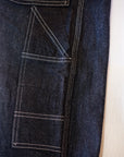 HEAD LIGHT (ヘッドライト)　ローバック・デニムオーバーオール　HD42554　"11oz. BLUE DENIM LOW BACK OVERALLS"　ワンウォッシュ