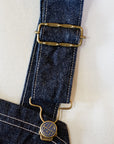 HEAD LIGHT (ヘッドライト)　ローバック・デニムオーバーオール　HD42554　"11oz. BLUE DENIM LOW BACK OVERALLS"　ワンウォッシュ