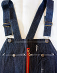 HEAD LIGHT (ヘッドライト)　ローバック・デニムオーバーオール　HD42554　"11oz. BLUE DENIM LOW BACK OVERALLS"　ワンウォッシュ