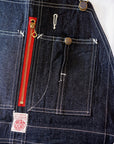 HEAD LIGHT (ヘッドライト)　ローバック・デニムオーバーオール　HD42554　"11oz. BLUE DENIM LOW BACK OVERALLS"　ワンウォッシュ