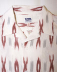 Pherrow's (フェローズ)　半袖オープンカラーシャツ　25S-HANDMADE FABRIC SHIRTS　ナチュラル
