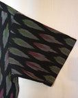 Pherrow's (フェローズ)　半袖オープンカラーシャツ　25S-HANDMADE FABRIC SHIRTS　ブラック