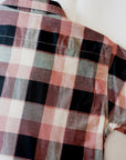 DELUXEWARE (デラックスウエア)　長袖シャツ　LV-31　"50s CHECK PATTERN"　レッド