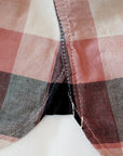 DELUXEWARE (デラックスウエア)　長袖シャツ　LV-31　"50s CHECK PATTERN"　レッド