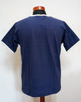 WARE HOUSE (ウエアハウス)　リンガーTシャツ　4059　"CLARKSVILLE"　ネイビー×クリーム