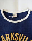WARE HOUSE (ウエアハウス)　リンガーTシャツ　4059　"CLARKSVILLE"　ネイビー×クリーム