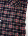 DALEE'S (ダリーズ)　半袖シャツ　"Huco.S"　...1910s RAYON SHIRT　ネイビーオレンジ