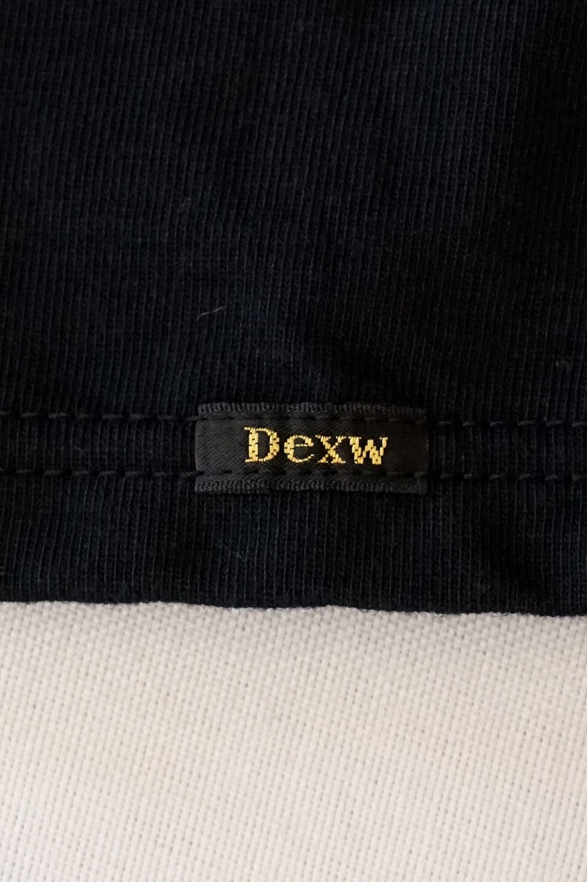 DELUXEWARE (デラックスウエア)　半袖Tシャツ　BRGX-251　"DX.WARE"　ブラック