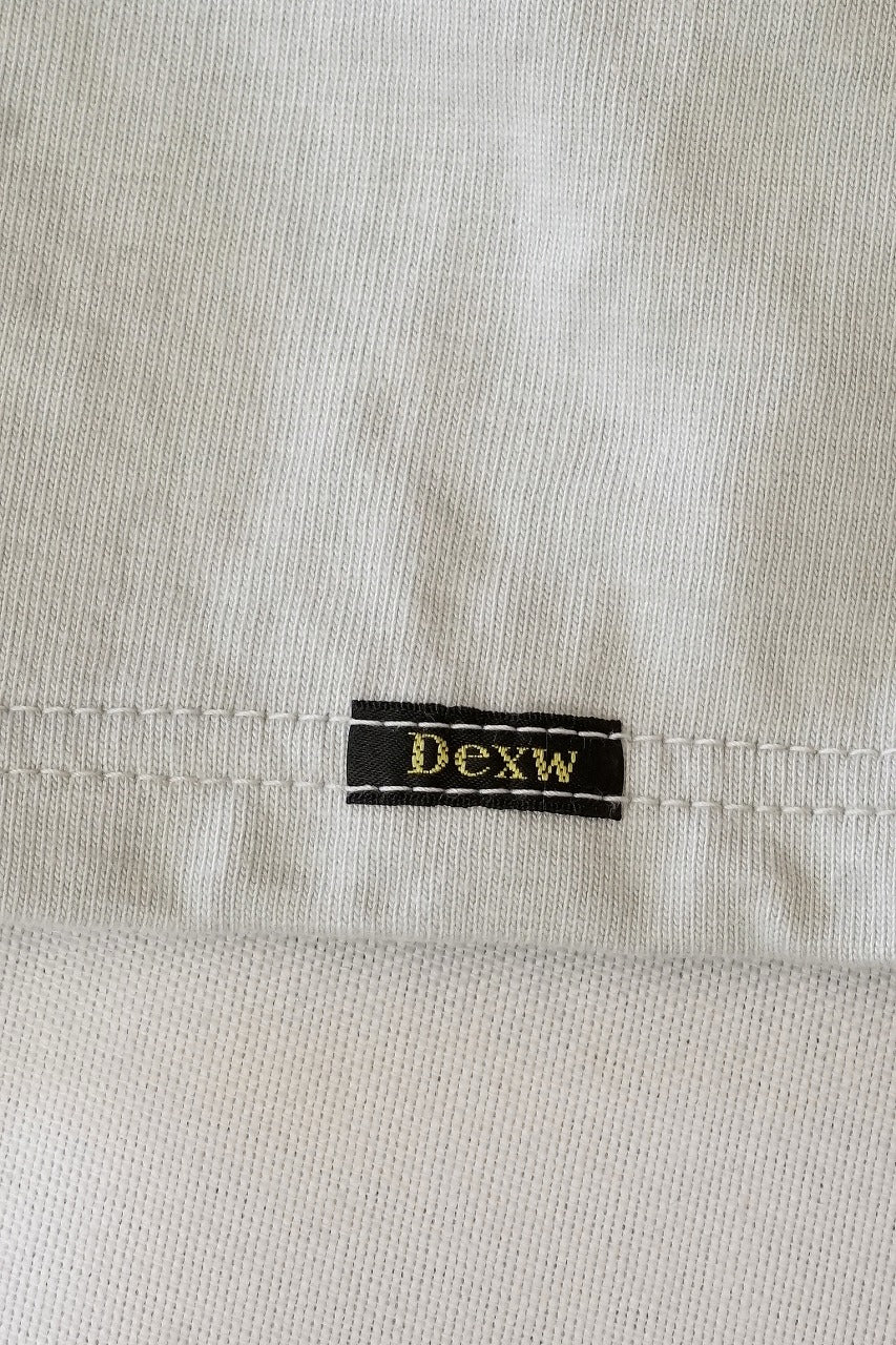 DELUXEWARE (デラックスウエア)　半袖Tシャツ　BRGX-251　"DX.WARE"　グリーンウォッシュ