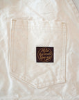 SAILOR MOKU PRODUCTS (セイラー・モク・プロダクツ)　コットンダック・オーバーオール　SM42523　"10oz. COTTON DUCK OVERALLS"　オフホワイト