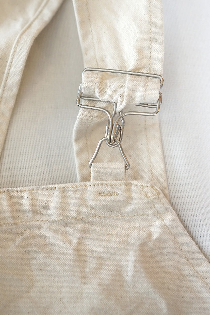 SAILOR MOKU PRODUCTS (セイラー・モク・プロダクツ)　コットンダック・オーバーオール　SM42523　"10oz. COTTON DUCK OVERALLS"　オフホワイト