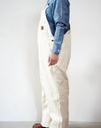 SAILOR MOKU PRODUCTS (セイラー・モク・プロダクツ)　コットンダック・オーバーオール　SM42523　"10oz. COTTON DUCK OVERALLS"　オフホワイト