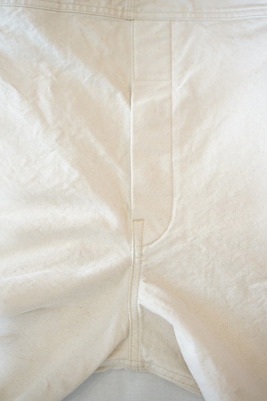 SAILOR MOKU PRODUCTS (セイラー・モク・プロダクツ)　コットンダック・オーバーオール　SM42523　"10oz. COTTON DUCK OVERALLS"　オフホワイト