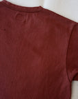 DALEE'S (ダリーズ)　Vネック・半袖Tシャツ　SAT-V30　"OLD SHALLOW NECK"　RDS.レッド