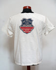 DELUXEWARE (デラックスウエア)　半袖Tシャツ　DXTS-2503　"ANCHOR"　ホワイト