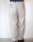 Dapper's (ダッパーズ)　ニッカーズパンツ　1788　"Classical Adjustable Knicker’s Linen Pants"　ライトベージュミックス